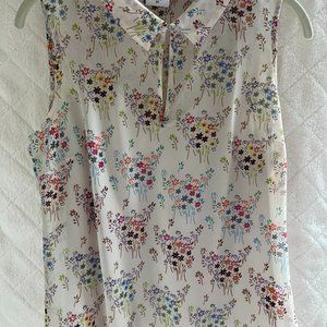 CAbi Women's Essential Blouse with detached camisole